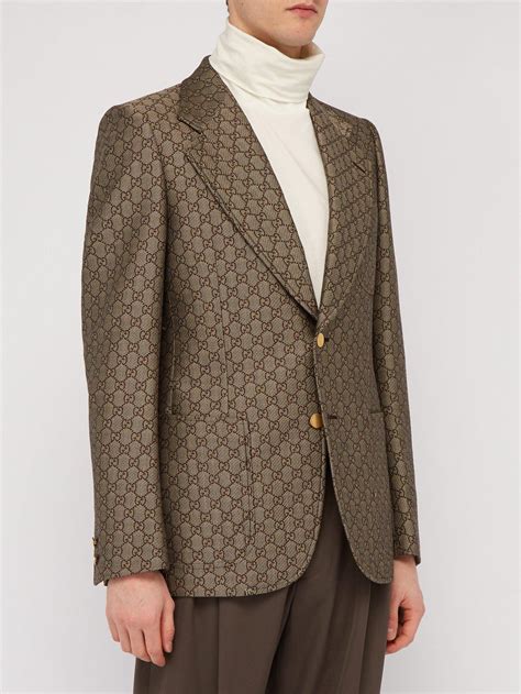 gucci jacket men's cheap|gucci monogram jacket men.